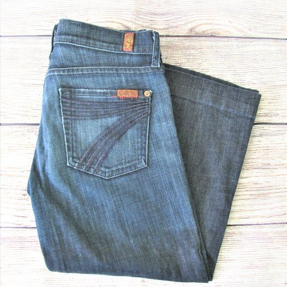 7 For All Mankind Crop dojo jeans - Picture 7 of 9